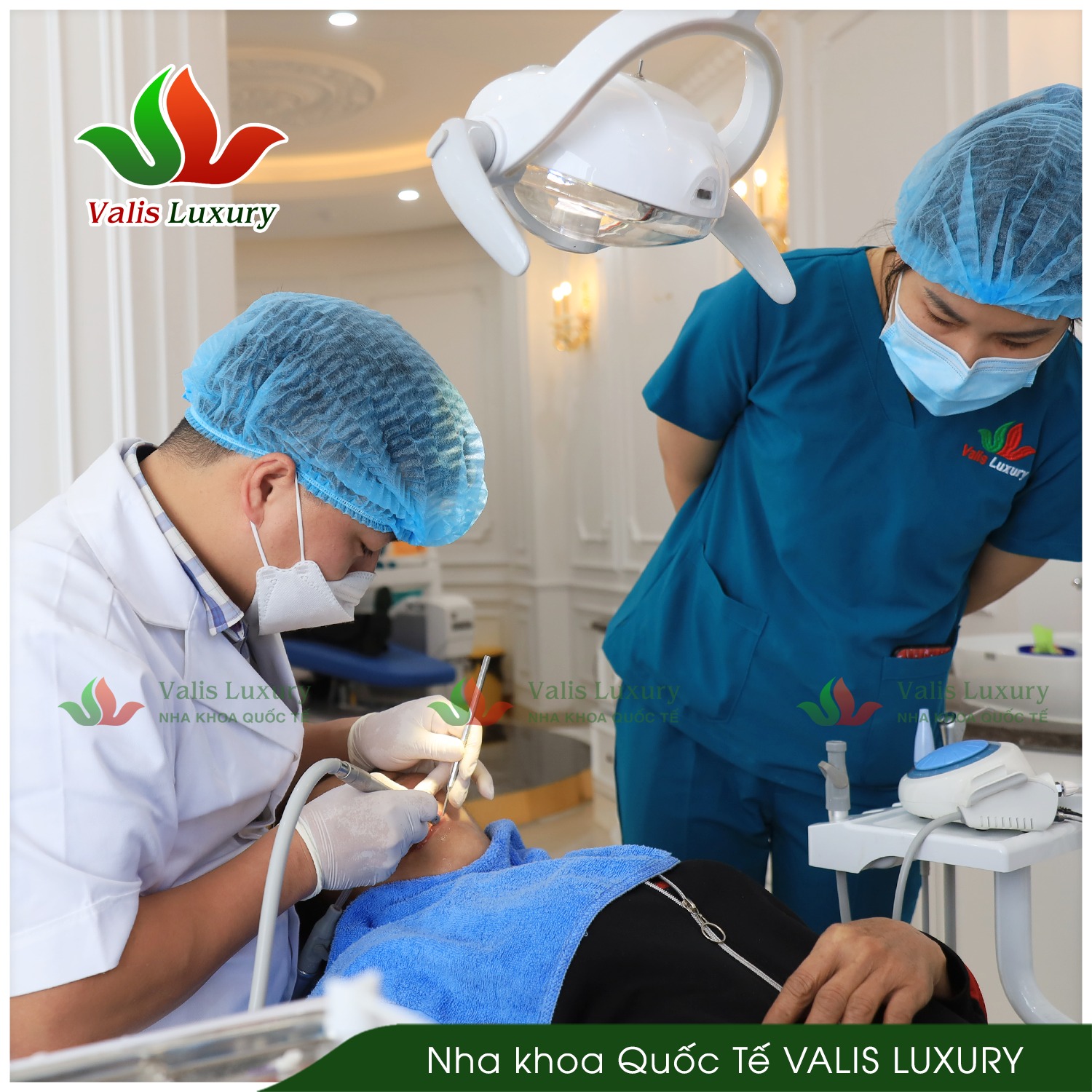 Kinh nghiệm của bác sĩ và sử dụng các phương tiện hiện đại cho công tác chăm sóc răng miệng